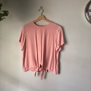 Just Female cropped blouse. Size L.